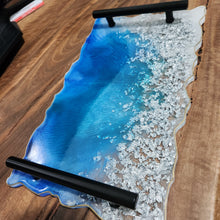 Load image into Gallery viewer, Pre Made Resin Serving/ Platter Board
