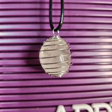 Load image into Gallery viewer, Tumble Stone Cage Necklace
