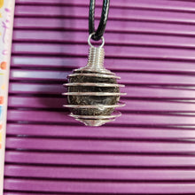 Load image into Gallery viewer, Tumble Stone Cage Necklace
