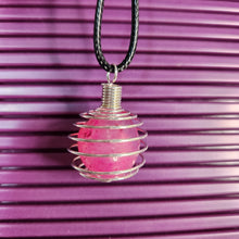 Load image into Gallery viewer, Tumble Stone Cage Necklace
