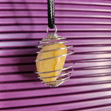 Load image into Gallery viewer, Tumble Stone Cage Necklace
