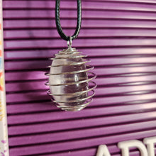 Load image into Gallery viewer, Tumble Stone Cage Necklace
