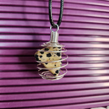 Load image into Gallery viewer, Tumble Stone Cage Necklace
