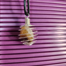 Load image into Gallery viewer, Tumble Stone Cage Necklace
