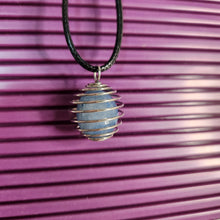 Load image into Gallery viewer, Tumble Stone Cage Necklace
