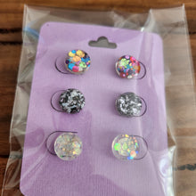 Load image into Gallery viewer, Pre Made 3pkt Resin Earrings
