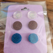 Load image into Gallery viewer, Pre Made 3pkt Resin Earrings
