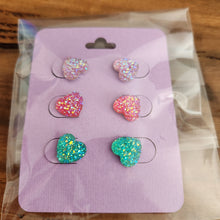 Load image into Gallery viewer, Pre Made 3pkt Resin Earrings
