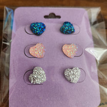 Load image into Gallery viewer, Pre Made 3pkt Resin Earrings
