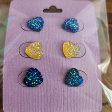 Load image into Gallery viewer, Pre Made 3pkt Resin Earrings
