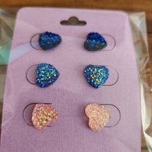 Load image into Gallery viewer, Pre Made 3pkt Resin Earrings
