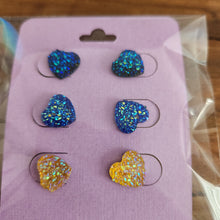 Load image into Gallery viewer, Pre Made 3pkt Resin Earrings
