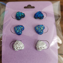 Load image into Gallery viewer, Pre Made 3pkt Resin Earrings
