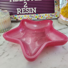 Load image into Gallery viewer, Pre Made Resin Star Trinket Holder/ Dish
