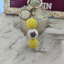 Load image into Gallery viewer, Pre Made Silicone Bead Keyrings
