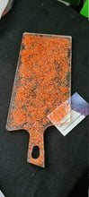 Load image into Gallery viewer, Pre Made Resin Shaped Serving/ Platter Board
