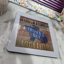 Load image into Gallery viewer, Printed  Father&#39;s Day  Mug Coasters- PRE MADE
