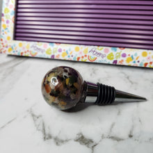 Load image into Gallery viewer, Pre made resin Wine Bottle Stopper
