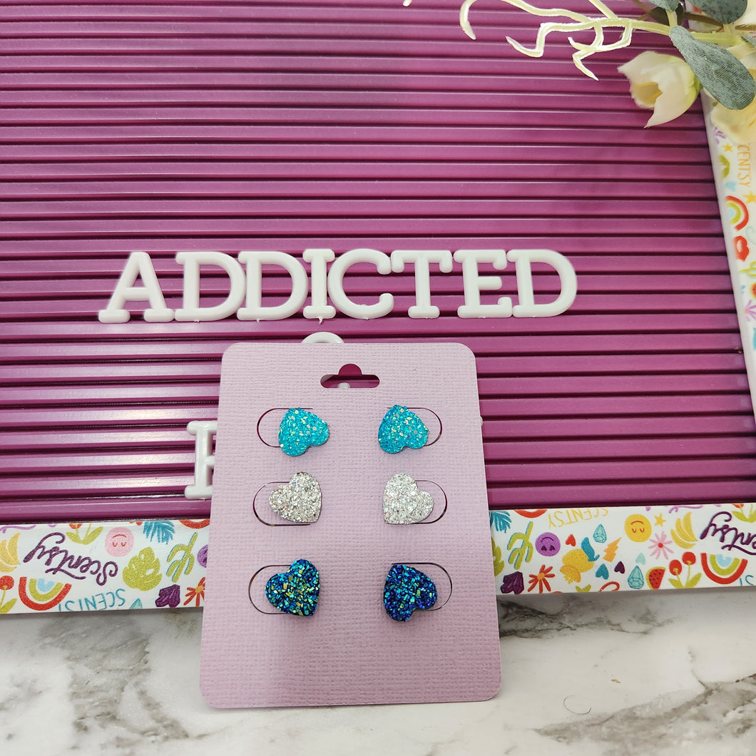 Pre Made 3pkt Resin Earrings #2