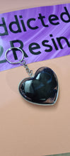 Load image into Gallery viewer, Pre Made Resin 3D Heart Keyrings
