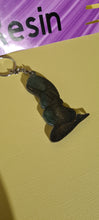 Load image into Gallery viewer, Pre Made Resin Pregnant Lady Keyrings
