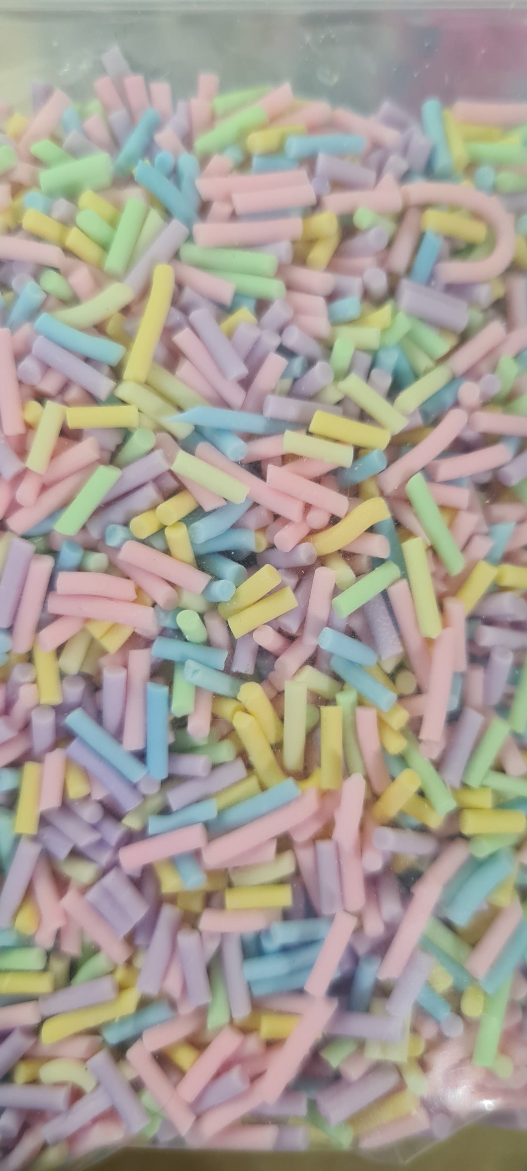 Clay Light Pastel Sprinkles Slices