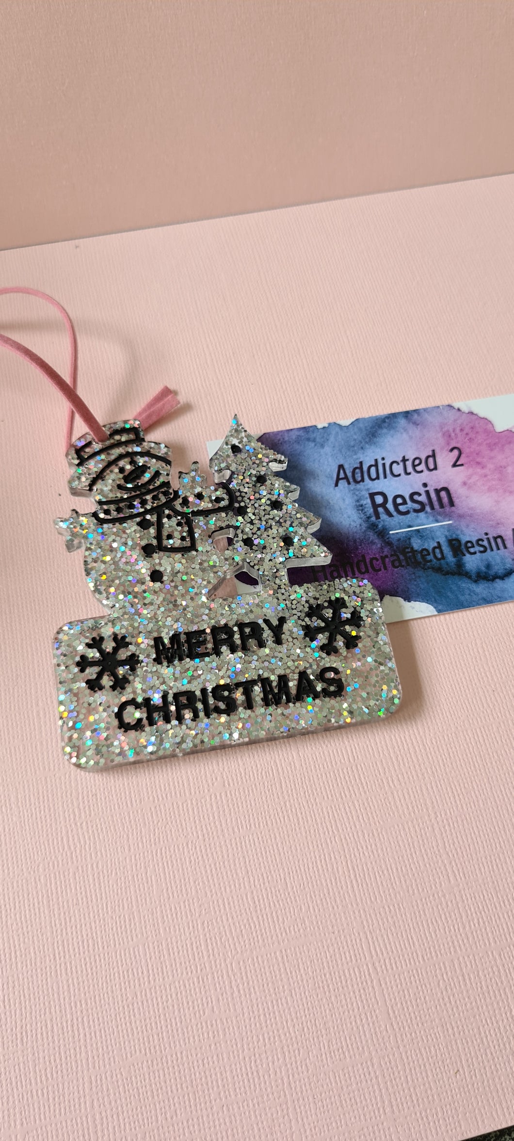 Pre Made Resin Bauble Ornament