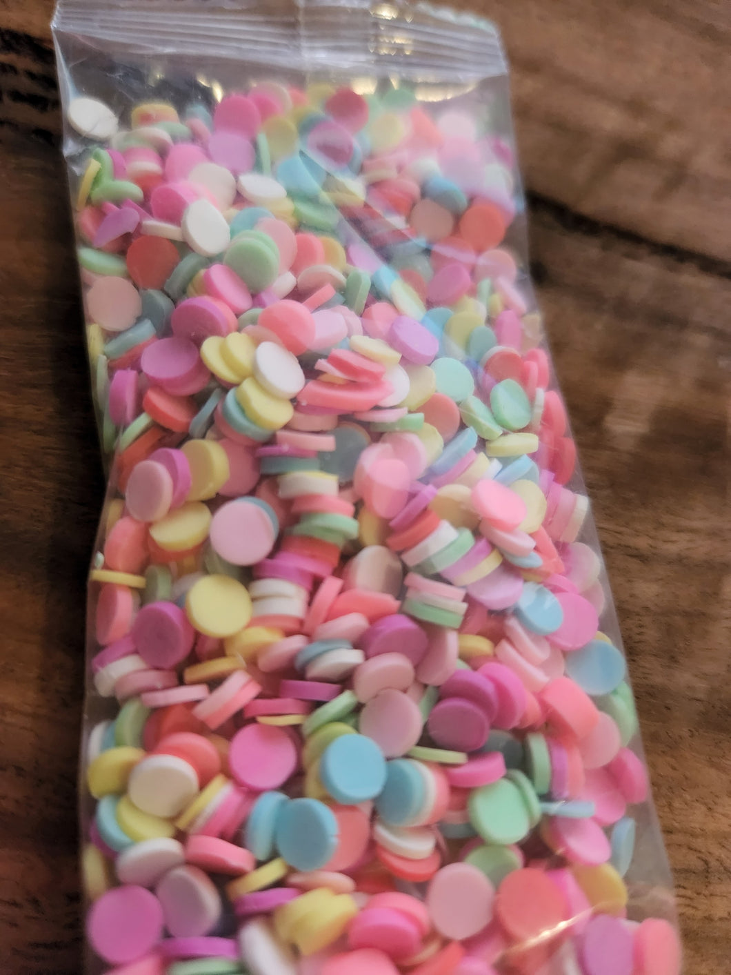 Clay Rainbow Confetti