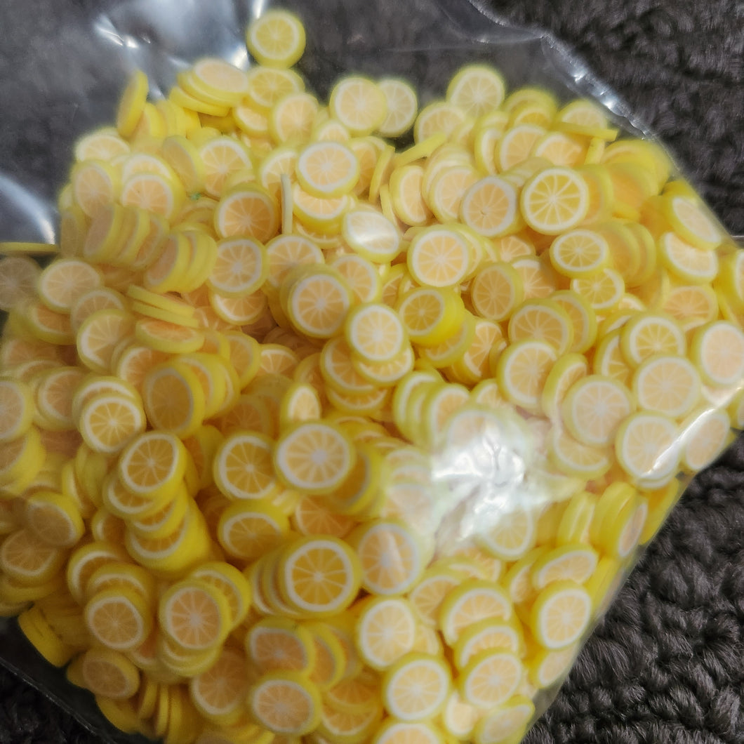 Clay Small Lemon Slices