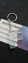 Load image into Gallery viewer, Pre Made Resin Letter F Keyrings
