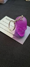 Load image into Gallery viewer, Pre Made Resin 3D Skull Keyrings
