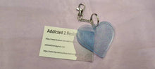 Load image into Gallery viewer, Pre Made Resin Large Heart Keyrings
