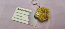 Load image into Gallery viewer, Pre Made Resin Large Paw print Keyrings
