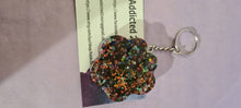 Load image into Gallery viewer, Pre Made Resin Large Paw print Keyrings
