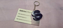 Load image into Gallery viewer, Pre Made Resin Letter S Keyrings
