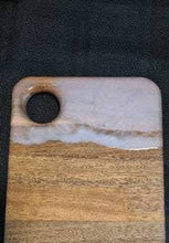 Load image into Gallery viewer, Spotted Gum Hand Crafted Chopping Board/ Serving Board with Resin
