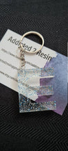 Load image into Gallery viewer, Pre Made Resin Letter E Keyrings
