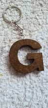 Load image into Gallery viewer, Pre Made Resin Letter G Keyrings
