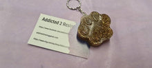 Load image into Gallery viewer, Pre Made Resin Large Paw print Keyrings
