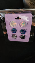 Load image into Gallery viewer, Pre Made 3pkt Resin Earrings
