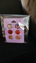 Load image into Gallery viewer, Pre Made 3pkt Resin Earrings
