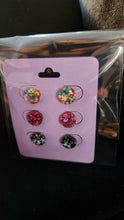 Load image into Gallery viewer, Pre Made 3pkt Resin Earrings
