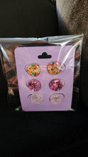 Load image into Gallery viewer, Pre Made 3pkt Resin Earrings
