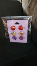 Load image into Gallery viewer, Pre Made 3pkt Resin Earrings
