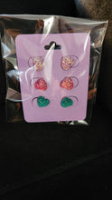 Load image into Gallery viewer, Pre Made 3pkt Resin Earrings
